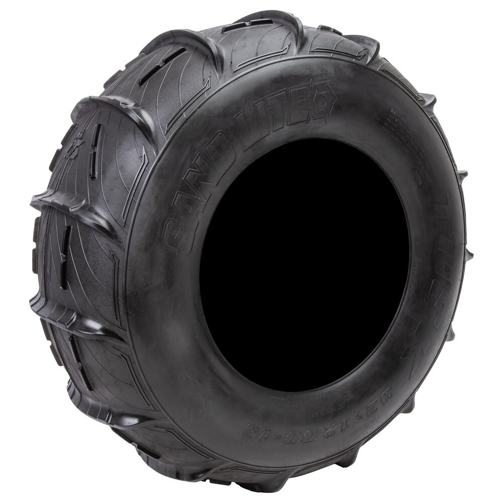 An aggressive, Tusk Sand Lite Rear Tire against a clean white background.